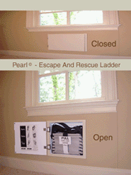 Pearl Protected - Fire Escape Ladder